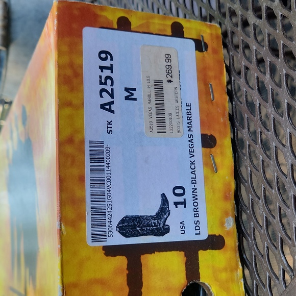 Corral Boots Brown-Black Vegas Marble - Picture 2 of 4